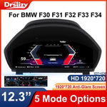12.3 Inch LCD Digital Instrument Cluster Dashboard | For BMW 3 Series F30 F31 GT F34 and 4 Series F3