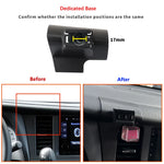 Car Mobile Phone Holder For Toyota Sienna 2015 2016 2017 2018 Mount Wireless Charging Phone Holder Special Fixed Base accessorie