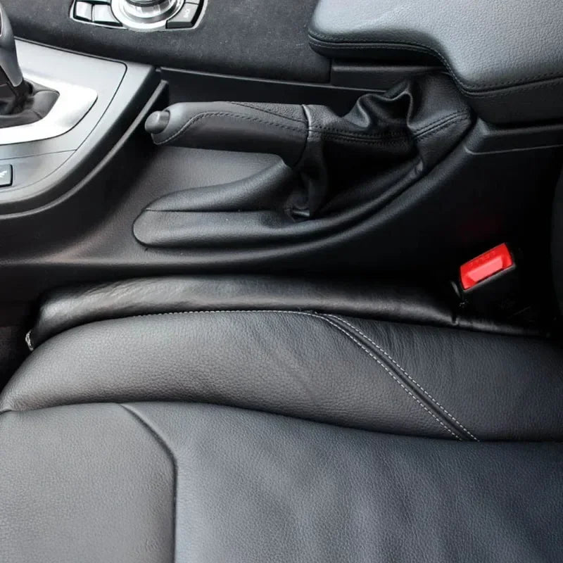 Leather Car Seat Gap Filler Organizer 4PCS