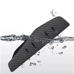 2pcs Car Rearview Mirror Rain Eyebrow Visor Spoiler Carbon Fiber Car Rearview Side Snow Sun Visor Rain Cover Car Mirror Accessor