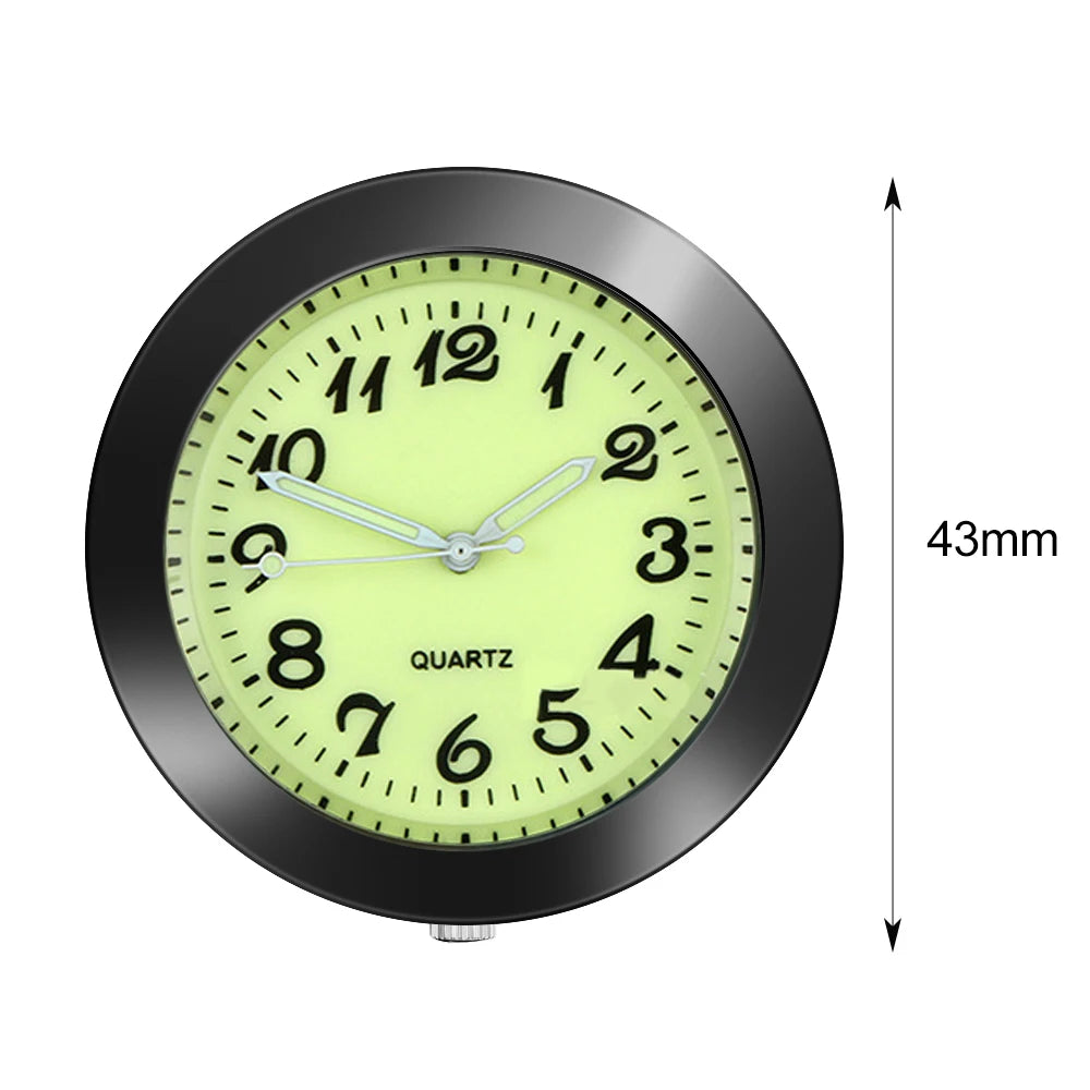 2023 New Mechanics Quartz Clocks Digital Watch Car Mini Clock Automobiles Internal Stick-On Car Ornament Auto Accessories