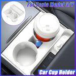For Tesla Model 3 2019-2022 & Model Y 2021-2024 Center Console Cup Holder Limiter | Shockproof Inter