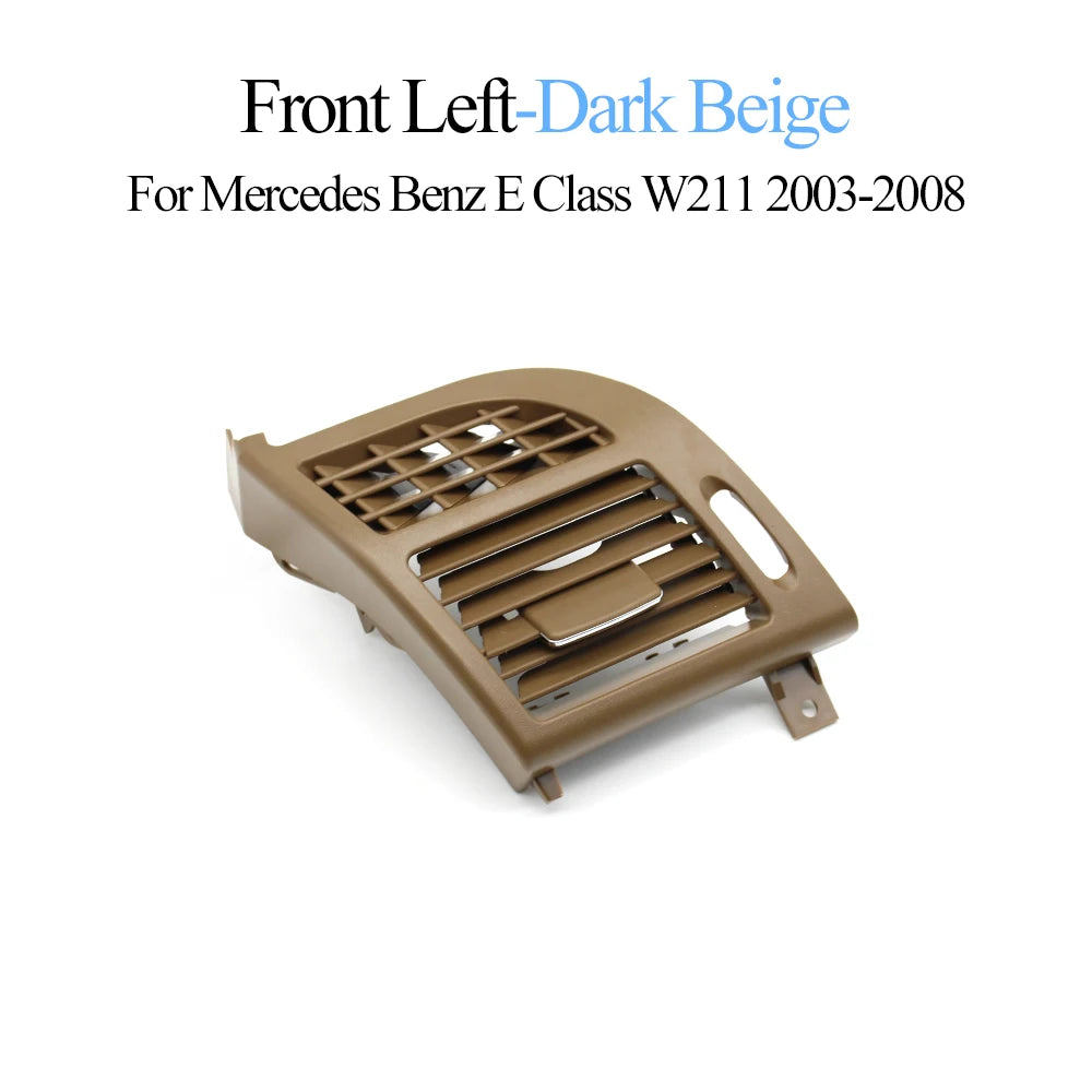 Car Front Air Conditioning AC Vent Grille Outlet Cover Tirm For Mercedes Benz E Class W211 E220 E250 E320 E350 E55 2003-2008