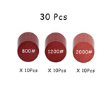 15-65 Pcs Car Headlight Repair Restoration Kit 3 Inch 75mm Sanding Plate Waxing Spo additional angle