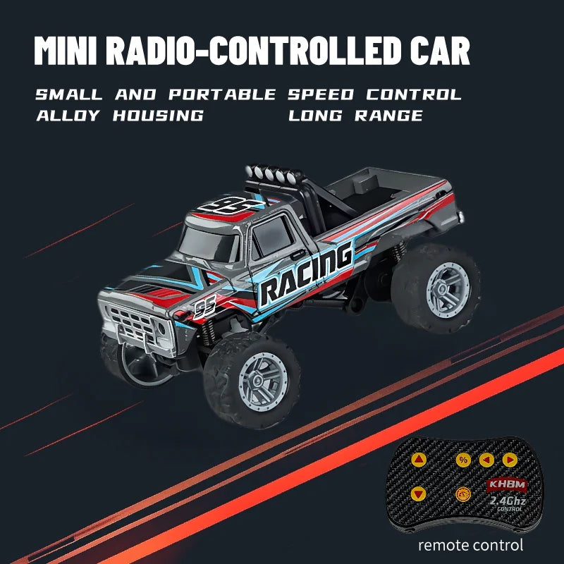 New RC Car MINI Alloy 1/64 Remote Control Car Convenient to Carry 60 Minutes of Work lifestyle view