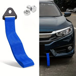 26cm Nylon Tow Strap | High-Strength Car Racing Tow Rope for Towing and Recovery