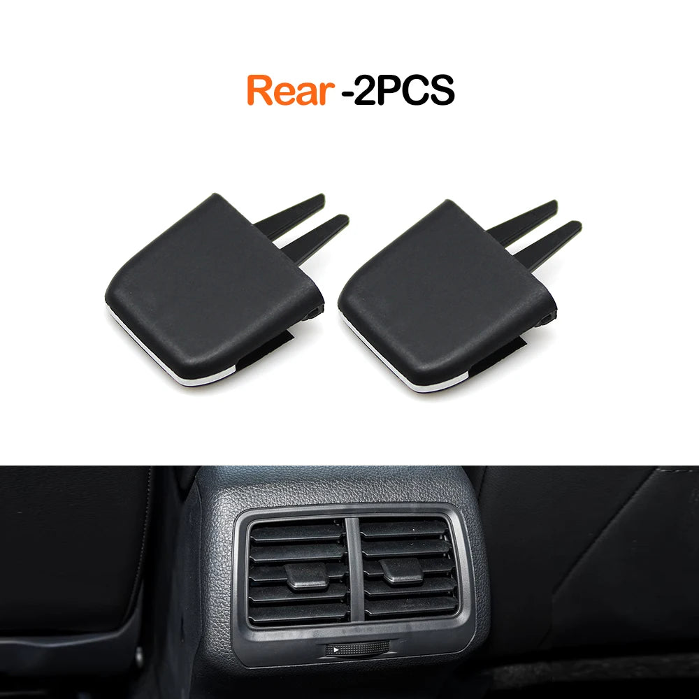  1/2/4PCS Front Rear Left Right Air Conditioner Outlet AC Vent Grille Slider Tab Clip Pick For VW Volkswagen Golf 7 2014-2020