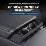 Center Console Armrest Storage Box | Tesla Model 3 Highland 2024 Organizer alternate view
