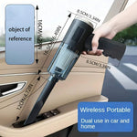 3 In 1 Integrated Suction And Blowing Vacuum Combination Vacuum Cleaner USB Chargin additional angle