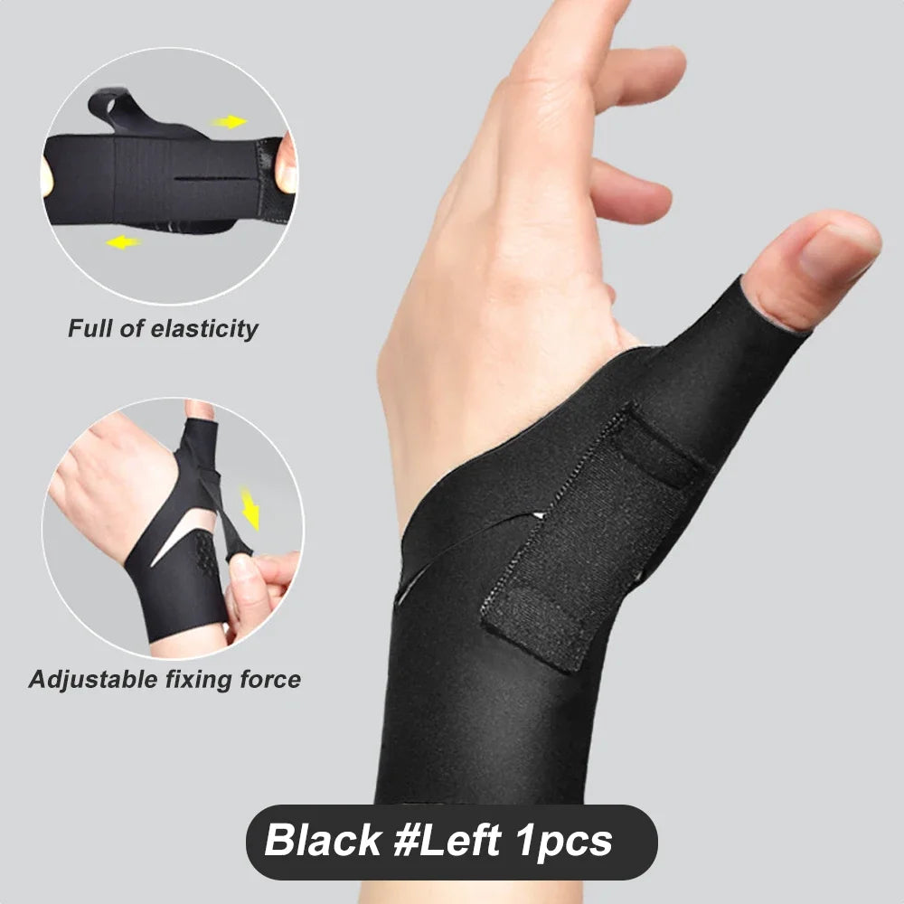 1Pcs Thumb Brace & Wrist Stabilizer Right Left Hand Women & Men, Spica Splint, CMC Th lifestyle view