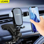 Lcars Car Dashboard Phone Holder, 360-Degree Adjustable Car Phone Mount with Anti-Slip Silicone Clip [Multi-Angle Stability] Suitable for All Smartphones