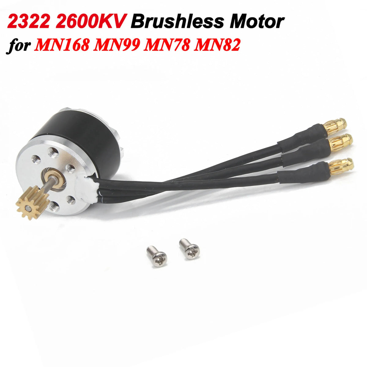 2322 2600KV 2830 2400KV Brushless Motor AM32 45A for 1/12 RC Crawler Car Off Road Car MN82 MN168 MN78 MN86 MN128 Power Kit