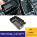 Armrest Storage Box for Subaru Crosstrek Impreza 2024 2025 Organizer Central Console Armrest Tray Ca