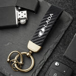 Car Keychain For Lada Vesta Niva Samara Kalina Largus Priora Xray Granta Cross close-up view