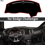 Car Dashboard Mat for Dodge Challenger 2015-2023 Dashmat Sunshade Protective Carpet Dash Mat