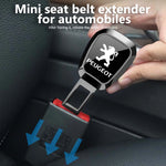Car Seat Belt Extender Plug for Peugeot 206 207 208 3008 307 308 2008 407 508 5008 106 1 detail view