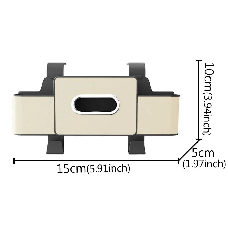 Car Hanging Storage Organizer Box With Cup Holder alternate view