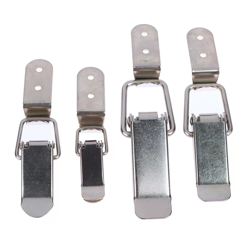 90 Degree Duck Mouth Toggle Latch Spring Loaded Hasp Lock Wooden Case Box Fastening C lifestyle view