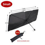 Multi Purpose Convenient Foldable Car Windshield Sunshades Interior Protechor Accessorie detail view