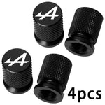 4PCS Colorful Car Accessories Car Tire Valve Cap For Alpine Megane 3 4 5 Duster Espace Logan Clio Austral Espace Arkana Scenic