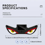 Solar Powered Car Neon Light Wireless Cool DEMON EYE Led Ambient Light Suction Cup US lifestyle view