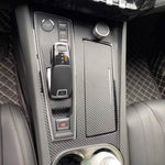 For Peugeot 508 2019 2020 2021 2022 2023 Car Gear Panel Sticker Gear Box Protective Film Carbon Fibe