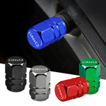 4Pcs Aluminum Alloy Tire Valve Caps for LYNK&CO 01 02 03 05 06 | Dust Proof Wheel Acce close-up view