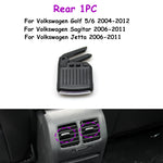 Golf 6 Sagitar Jetta Car Front Rear Air Conditioner AC Vent Grille Slider Outlet Tab Clip Repair Kit For Volkswagen  5KD819703