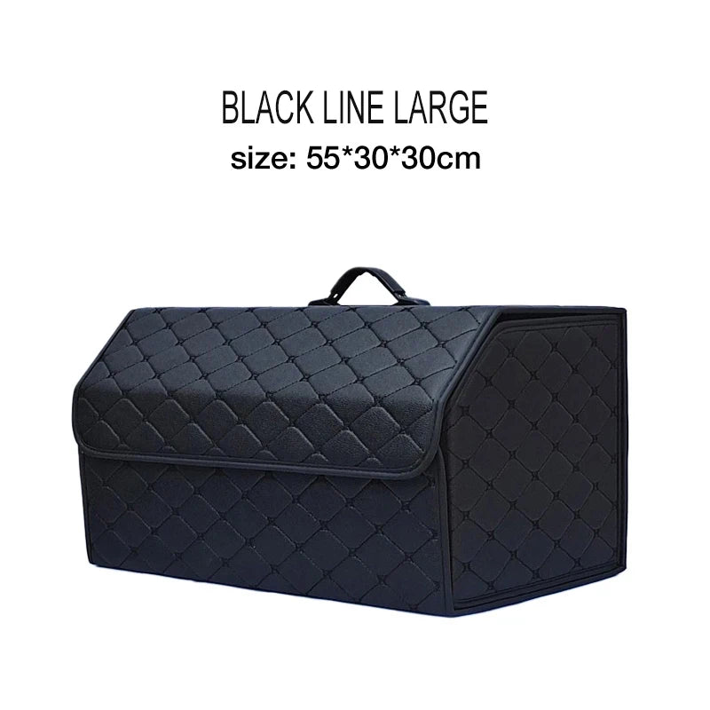Car Trunk Organizer Box with Large Capacity Storage Bag