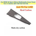 Alcantara Handbrake Handle with Carbon Fiber Gear Shift Knob | For BMW F30 F31 F32 F3 alternate view