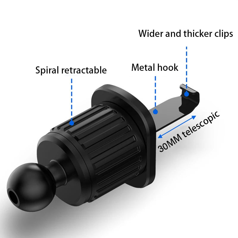SEAMETAL Car Phone Holder Bracket Accessories Interior Air Outlet Vent Base Gadget Un alternate view