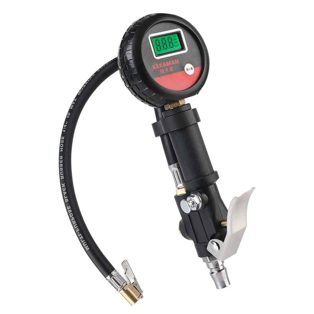 Auto Tire Pressure Gauge LCD Digital Tester for Car Truck Motorcycle alternate view