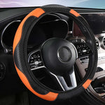 Breathable Anti Slip Steering Wheel Cover 37-38.5cm detail view
