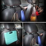 Universal Car Seat Headrest Hook | Auto Back Seat Storage Organizer Hanger detail view