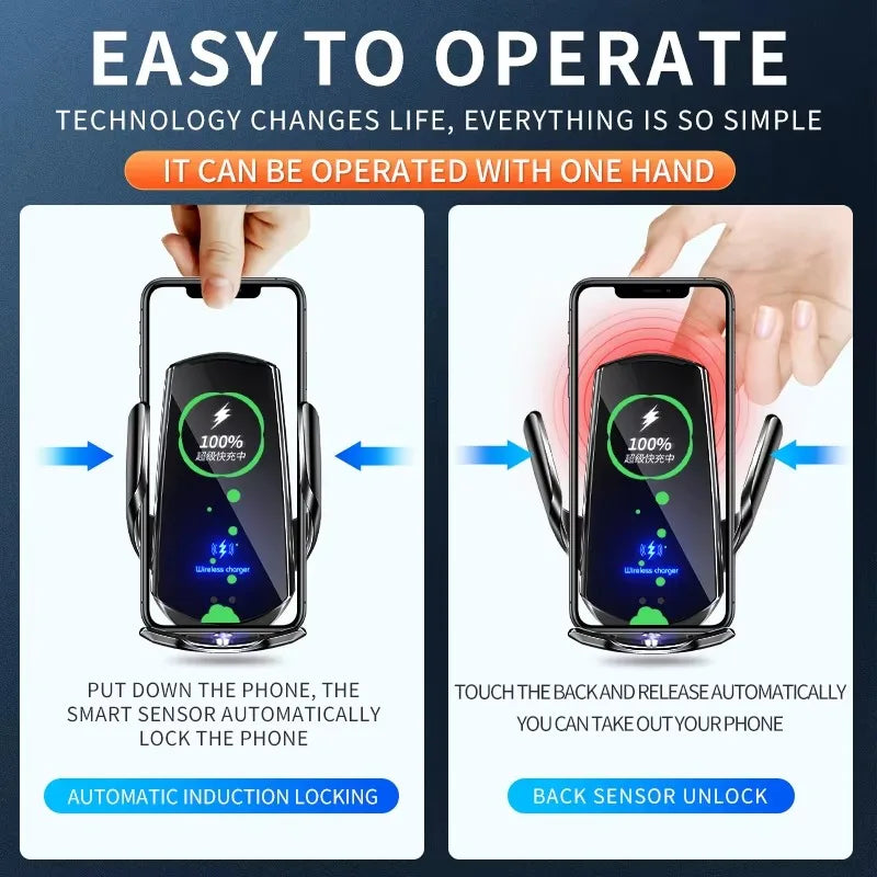 Car Phone Holder Base Special Mounts For AUDI A6L A6 C8 2019 2020 2021 2022- 2024 Wireless Charging Car Interior Accessories