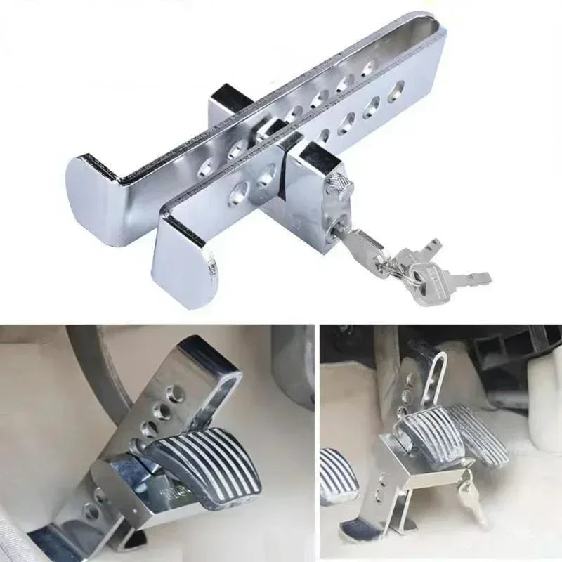 Car Anti-Theft Brake Clutch Lock with 3 Keys alternate view