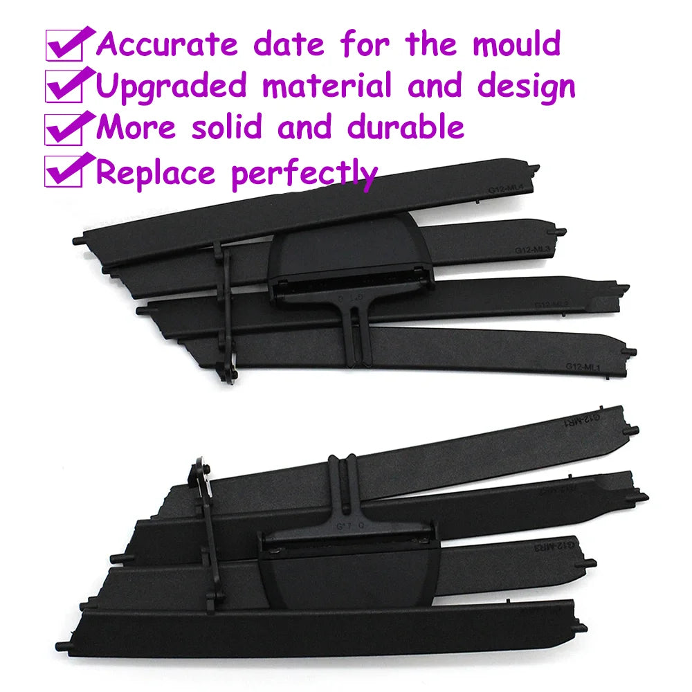 G11 G12 Car Front Middle Left Right Air Vent Outlet Grille AC Slide Clip Repair Kit For BMW 7 Series 730Li 740Li 750Li M760Li