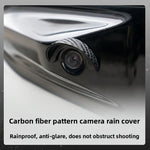 Carbon Fiber Rear Camera Rain Cover Dustproof Lens Shield alternate view