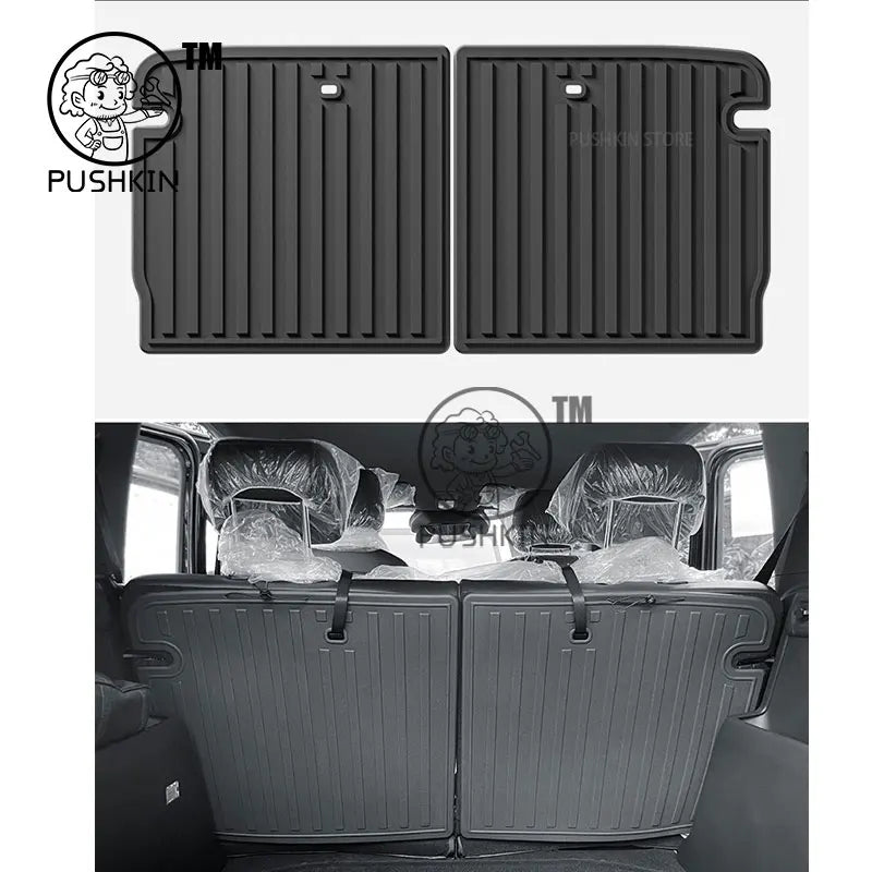 Car Floor Mats  For Chevrolet Spark EUV Baojun Yep Plus 2025 2026 Trunk Mats Customized Cargo Liner Protector Waterproof Non-sli