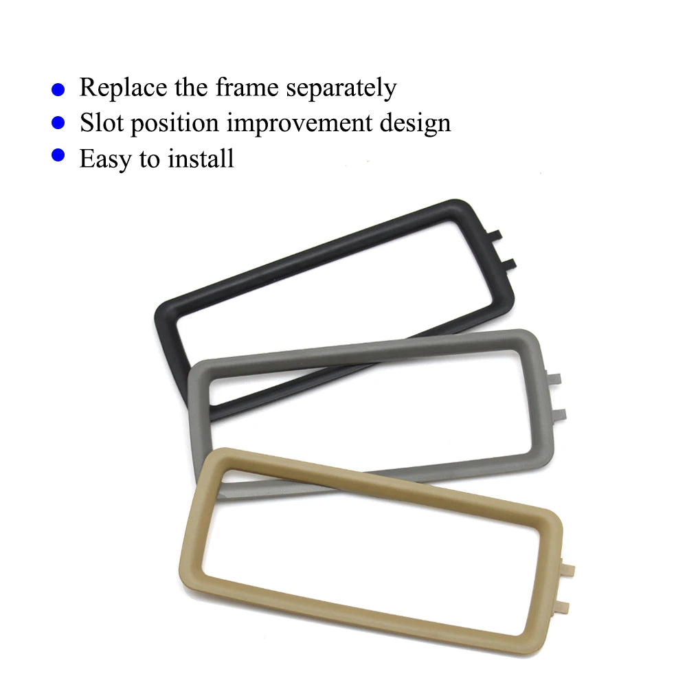 Car Inner Left Right Sun Visor Mirror Holder Outer Panel Makeup Cosmetic Cover  For Porsche Panamera 970 2010-2016 970731031AY1