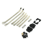 MN82 LC79 Metal Rear Axle Shock Absorber Leaf Springs and Fixed Seat Mount Bracket Se lifestyle view