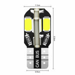 10PCS T10 LED Bulbs Canbus 12V Car Interior Light detail view