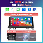 Linux Wireless Carplay Android Auto Car Radio Multimedia For BMW X5 E70 X6 E71 E72 2007 detail view