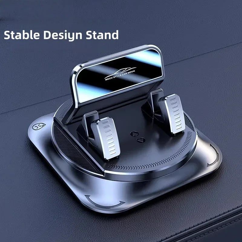 Universal Car Phone Mount Anti-Slip Pad Dashboard Navigation Holder Support Bracket 360 Degree Rotat