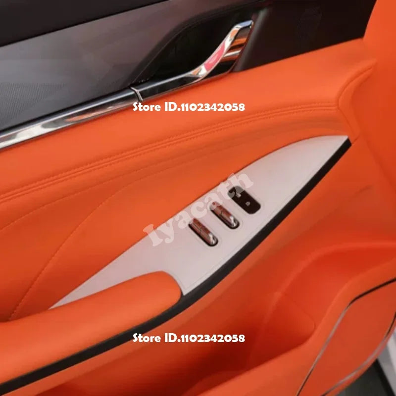 For Dongfeng Aeolus MAGE 2025 Interior Accessories Car Window Glass Switch Pad Armrest Center Console Anti Slip Gear Shift Pad