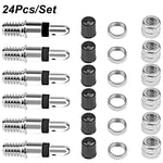 Bike Tire Valve Core Kit | Anti Aging Nickel Plated Brass Valve Stems for Electric Ve alternate view