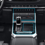 For Chery Tiggo 7 Pro 2020 2021 2022 TPU Gearbox Panel Film Dashboard Protective Stick close-up view