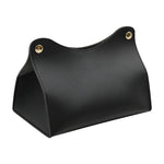 Car Tissue Box Holder  Leather Car Center Console Armrest Napkin Box Sun Visor Backseat Tissue Case