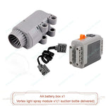 MOC Power Functions M/L/XL Motor Battery Box IR Remote Receiver for RC Car Robot Mode lifestyle view