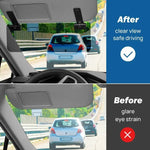 Universal Car Sun Visor Extension Adjustable Anti Glare Sun Shield for Day Night Driving UV Protection in All VehiclesHot